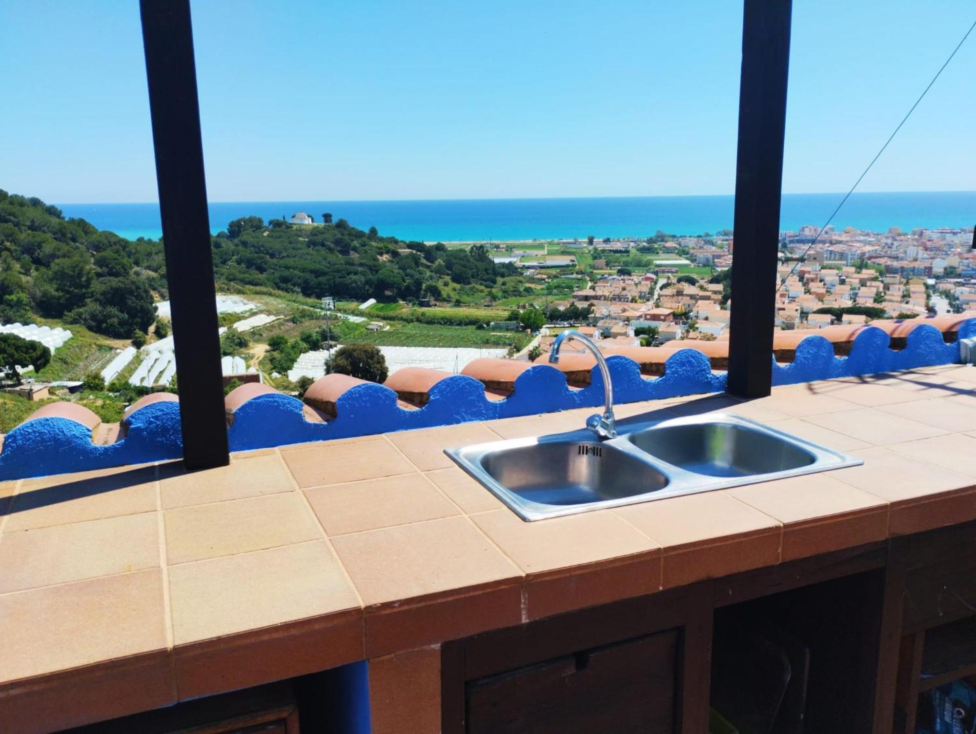 Pura Vida Piscina Barbacoa Y Vistas Al Mar Villa Pineda de Mar Exterior photo